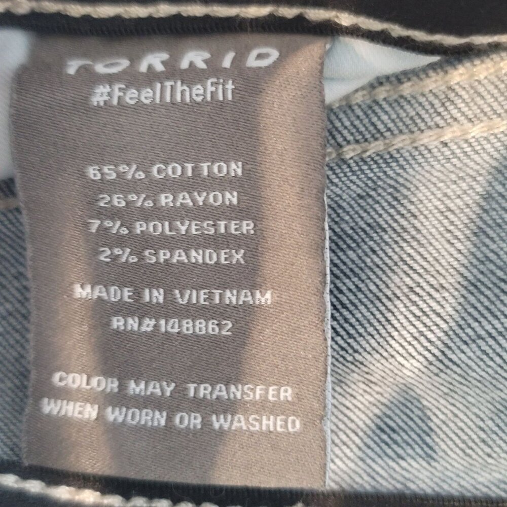 Torrid Jeans Womens‎ 14R - Picture 6 of 8
